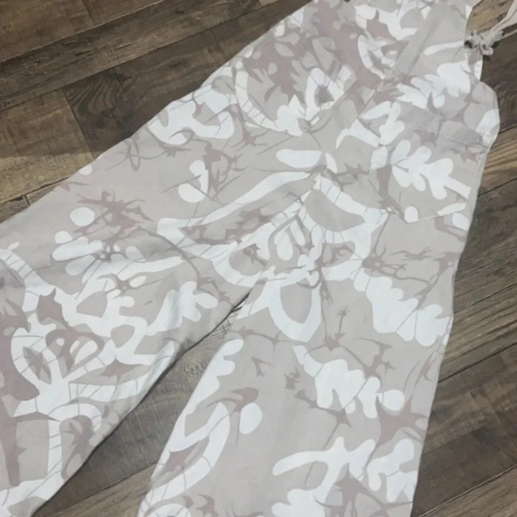 Maeve Anthropologie overalls linen boho jumpsuit printed xs boho spring casual - Picture 7 of 8